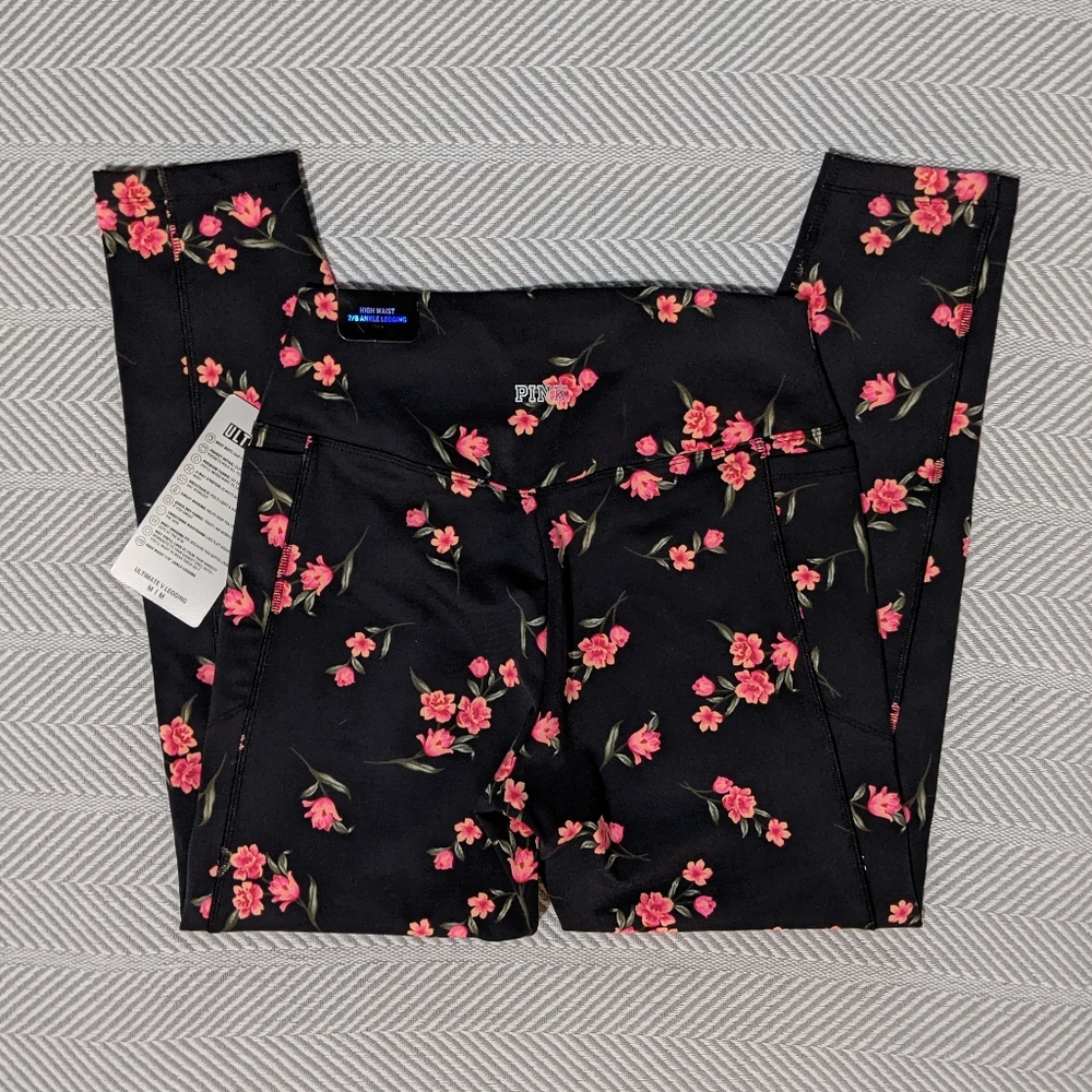 NWT VS PINK ULTIMATE V Leggings 29" 4- Way Stretch - Picture 3 of 14